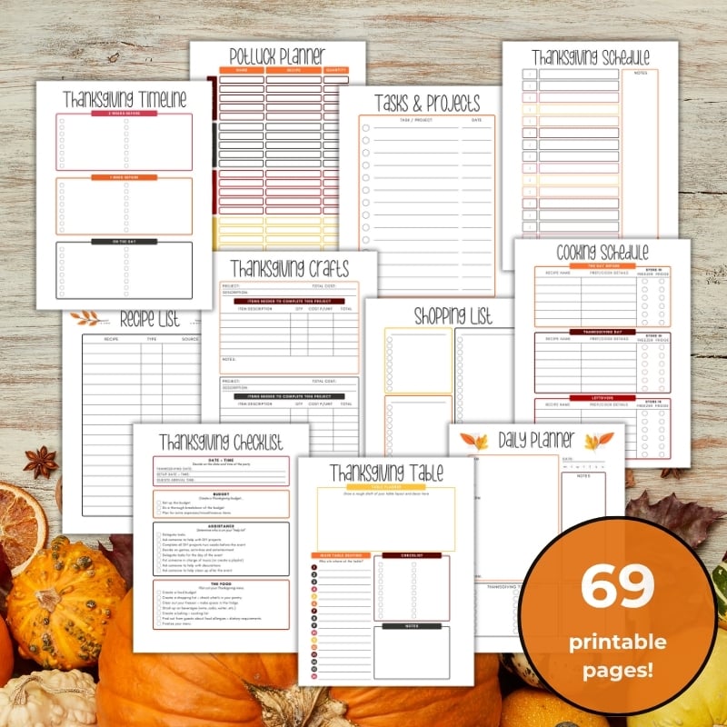 thanksgiving planner