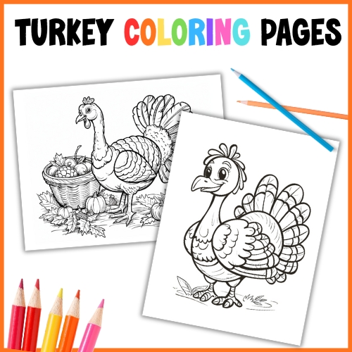 turkey coloring pages