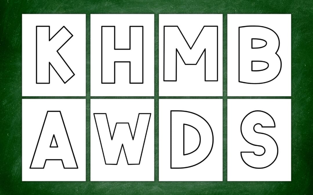 Printable Uppercase Letter Templates