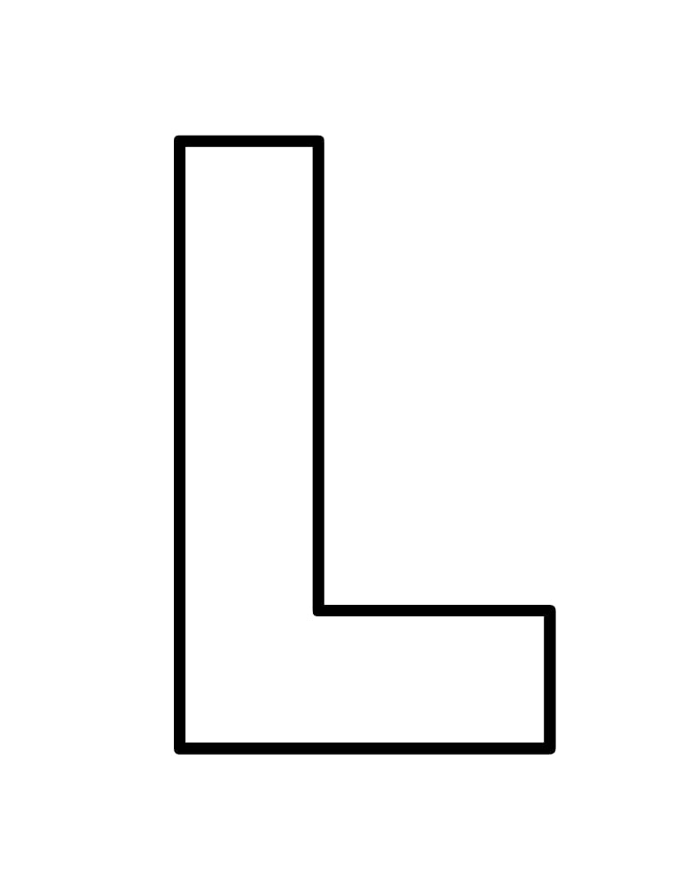 printable uppercase letter templates, alphabet, PDF, instant download, education