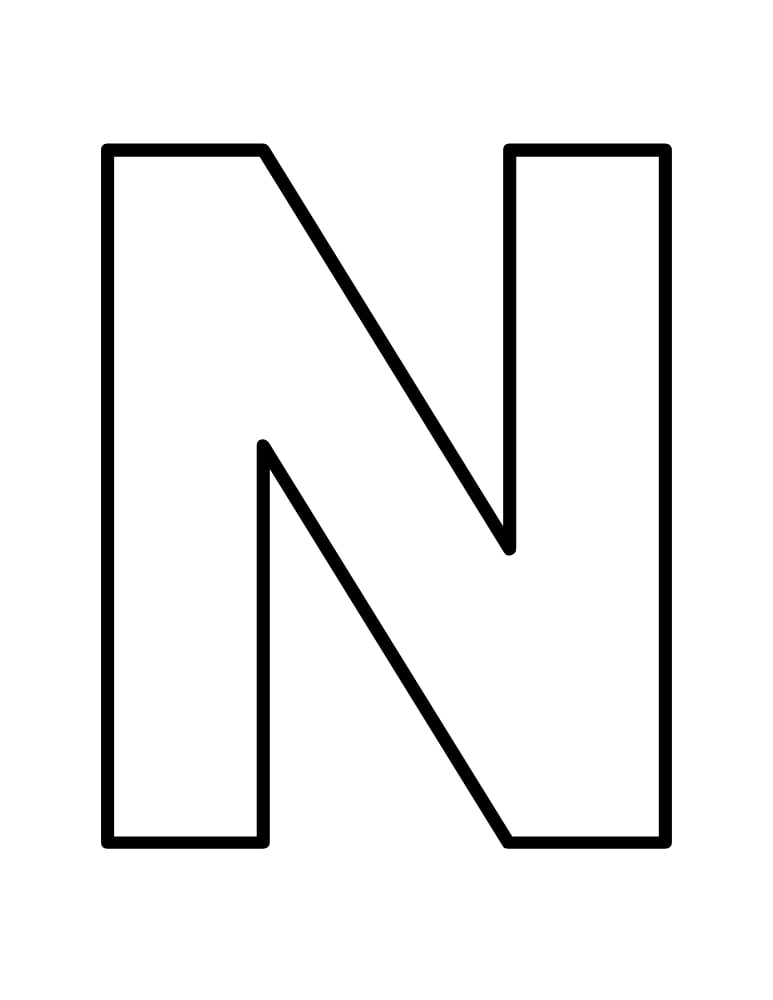 printable alphabet template