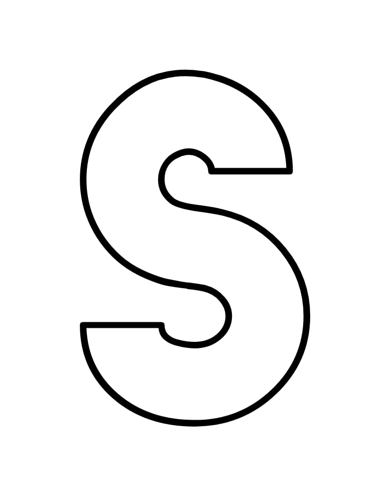 printable uppercase letter templates, alphabet, PDF, instant download, education