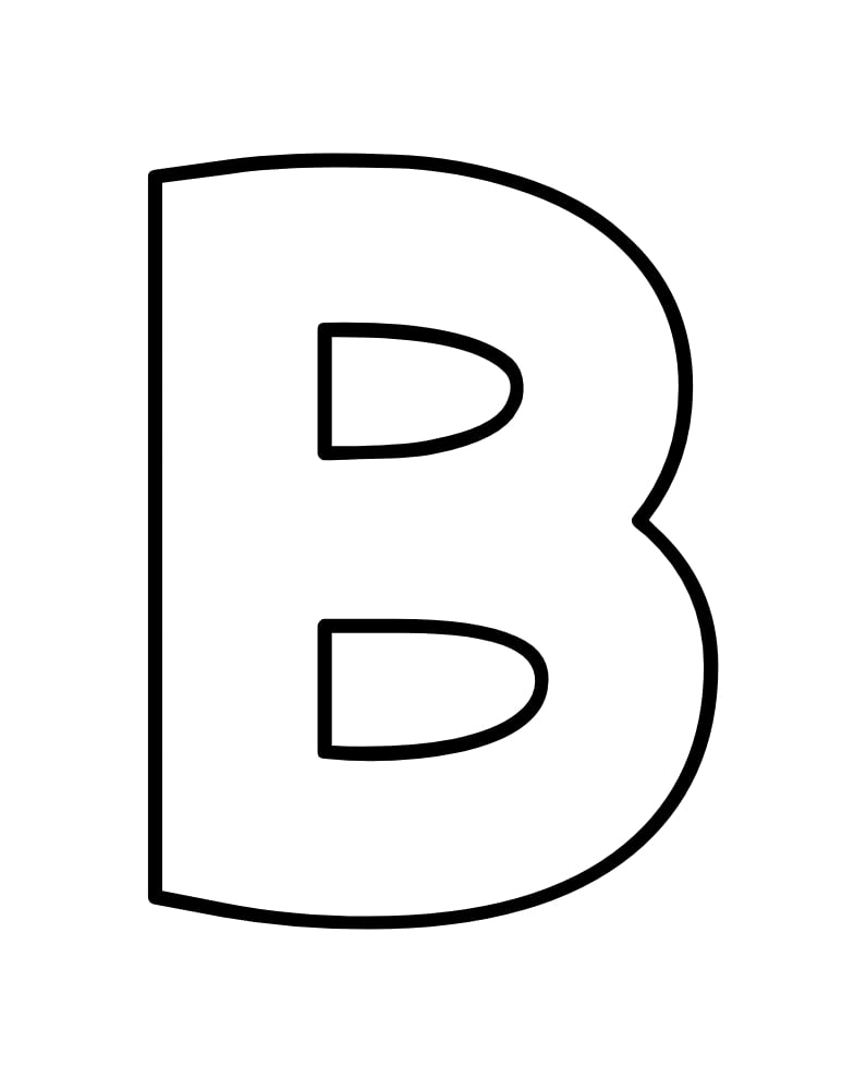 printable uppercase letter templates, alphabet, PDF, instant download, education