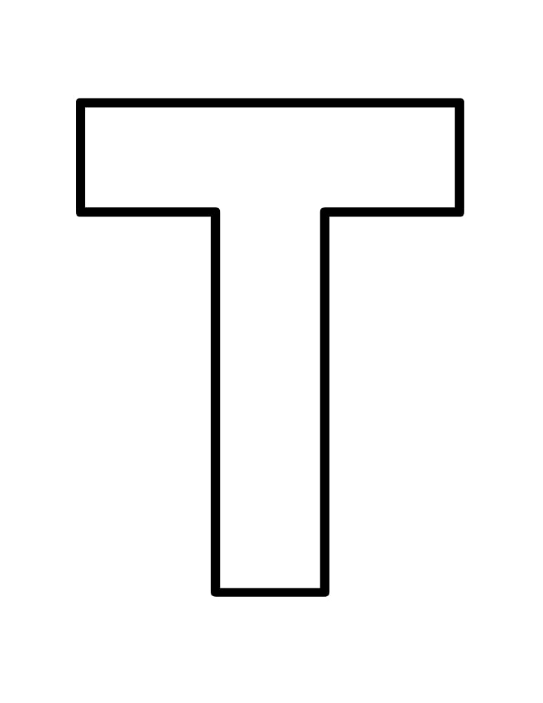 printable alphabet template