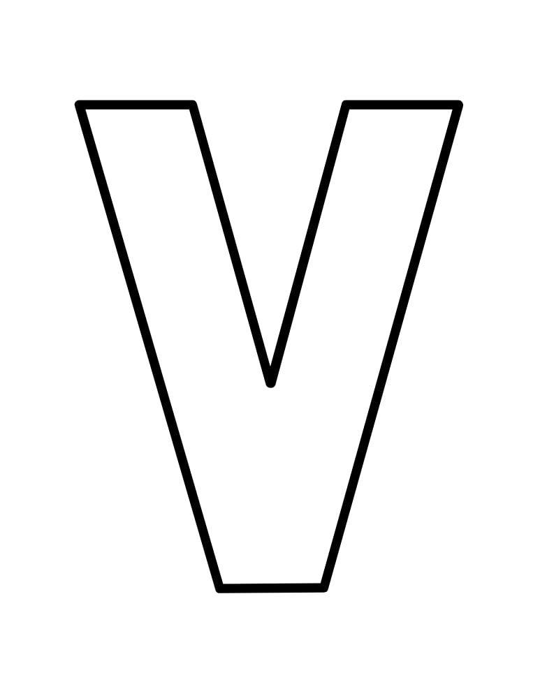 printable uppercase letter templates, alphabet, PDF, instant download, education