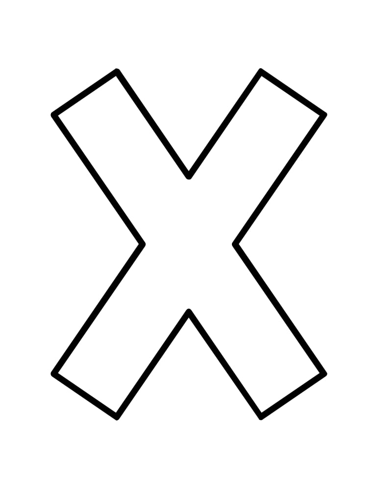 printable uppercase letter templates, alphabet, PDF, instant download, education