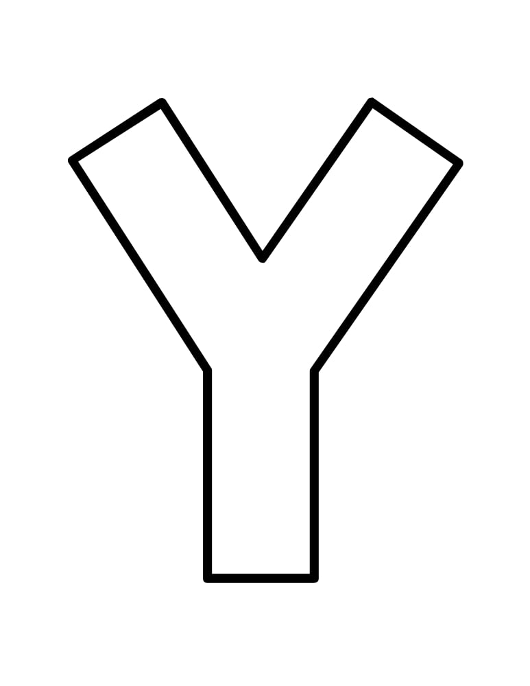 printable uppercase letter templates, alphabet, PDF, instant download, education