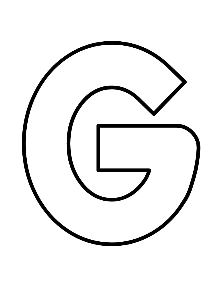 printable uppercase letter templates, alphabet, PDF, instant download, education