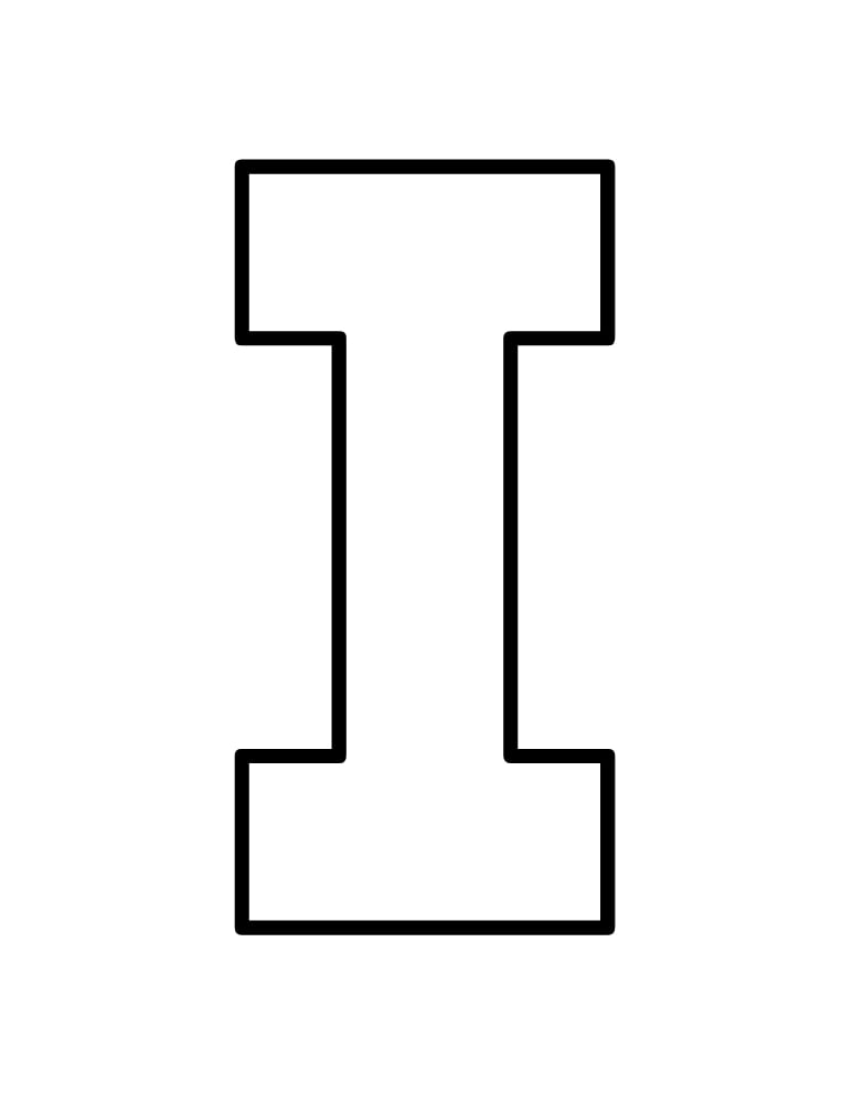 printable uppercase letter templates, alphabet, PDF, instant download, education