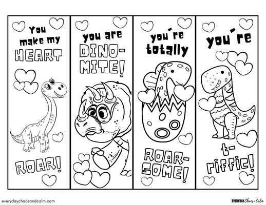16 Free Printable Valentine Bookmarks For Kids 