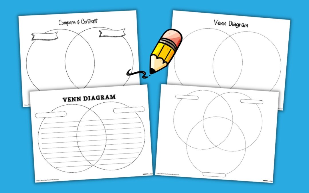 Free Printable Venn Diagram Templates & Worksheets