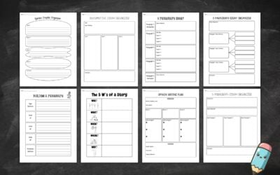 Free Printable Writing Graphic Organizers